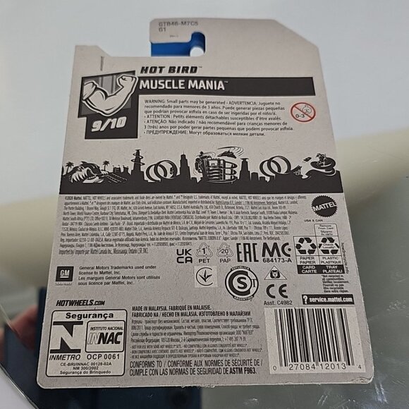 Pontiac Firebird 1984 Hot Bird Hot Wheels Diecast Cars HW Muscle Mania Set Of 3 - Picture 6 of 8